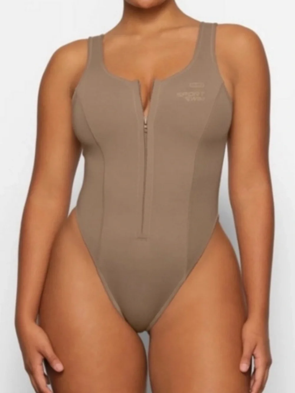 SKIMS Sports Swim Scoop Neck One Piece Scuba Swimsuit size 3X